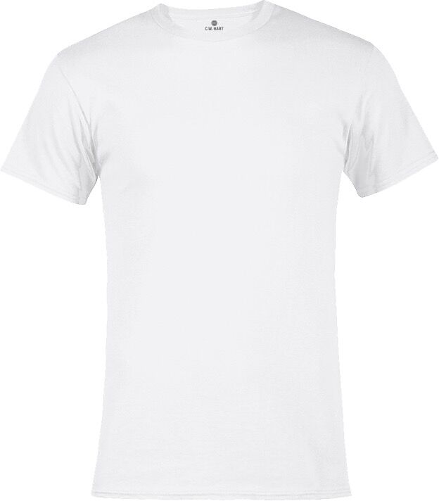 C.W. Hart Men's Short Sleeve Crew Neck T-Shirt