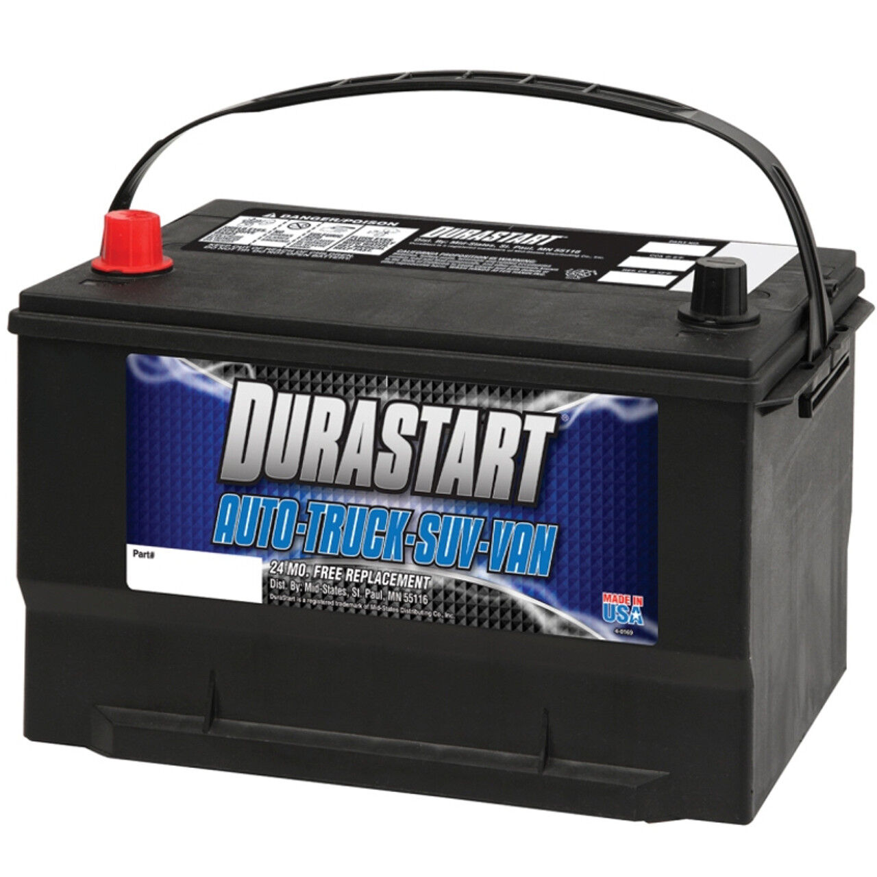 Durastart 850CCA Automotive Light Truck Battery