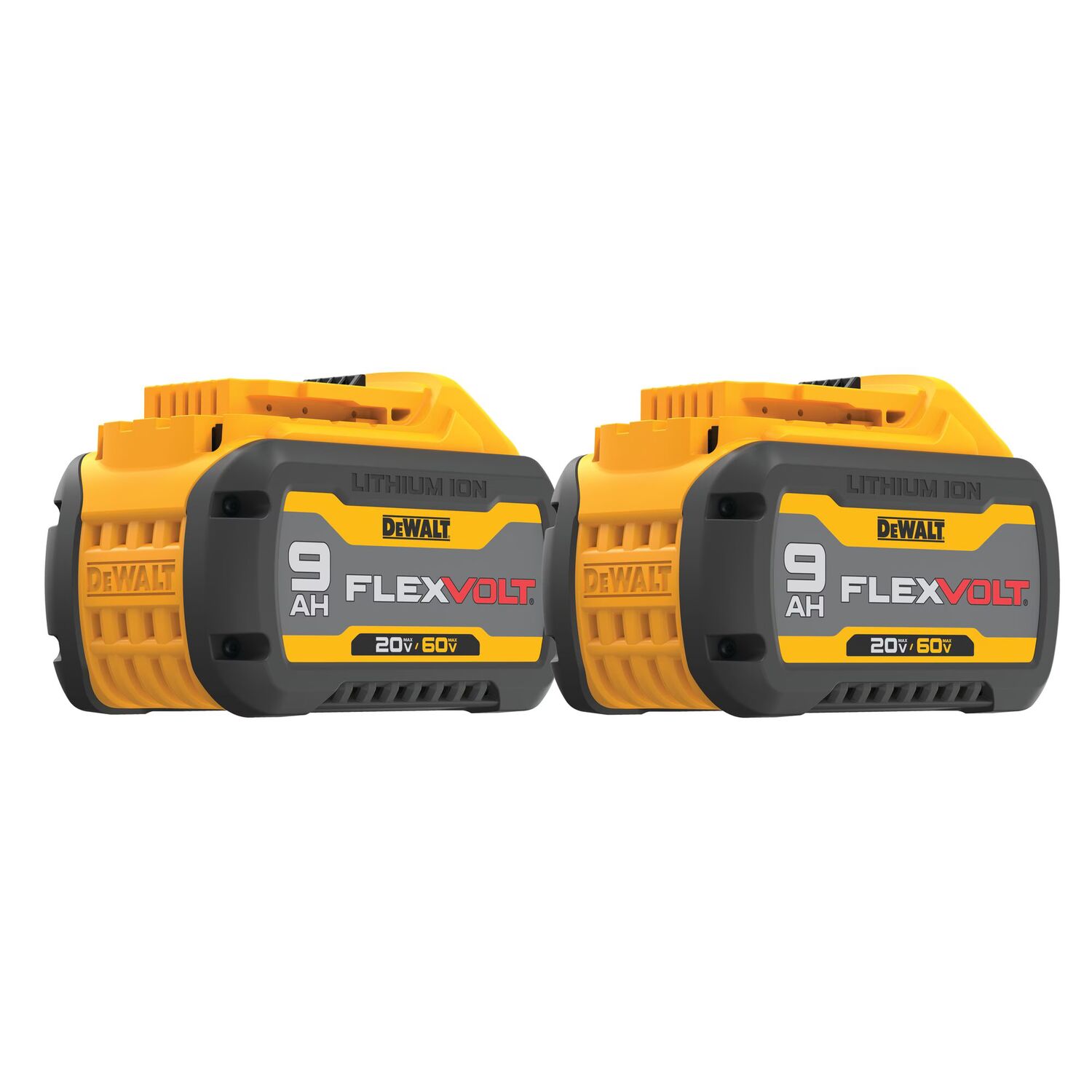 DEWALT 20-V/ 60-V Max FlexVolt Battery, 9-Ah, 2-Pk