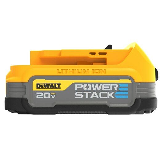 DEWALT 20-V Max PowerStack Compact Battery & Charger Kit, 1.7-Ah