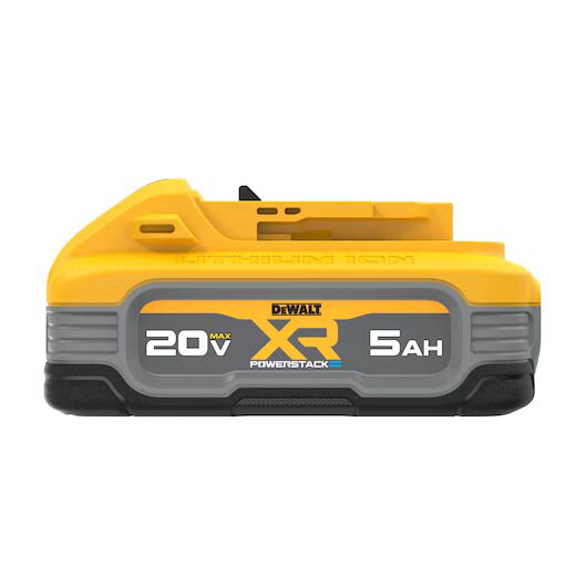 Dewalt 20V MAX XR POWERSTACK 5Ah Battery, 2-Pk