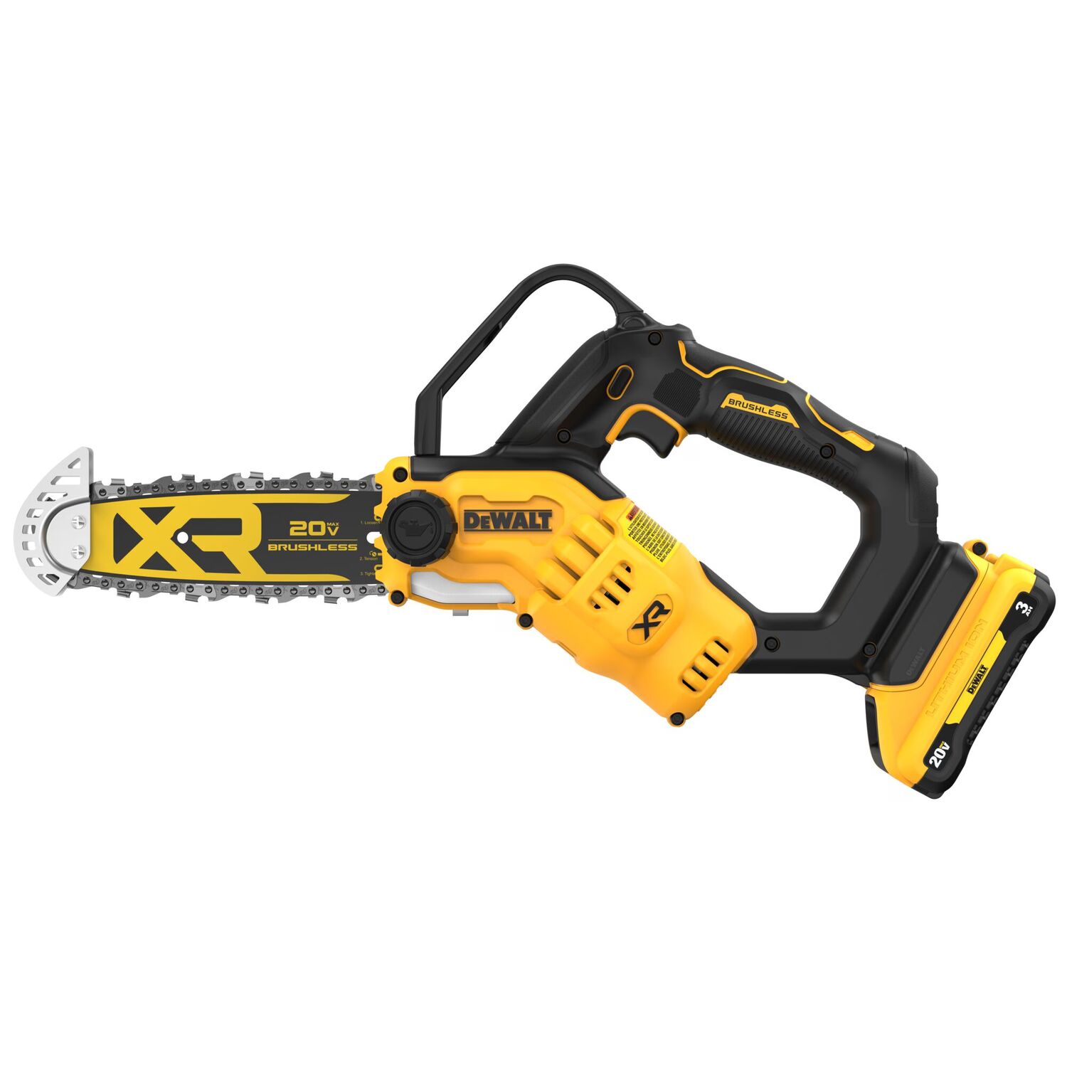 DeWALT 20V 8-In Cordless Pruning Chainsaw Kit