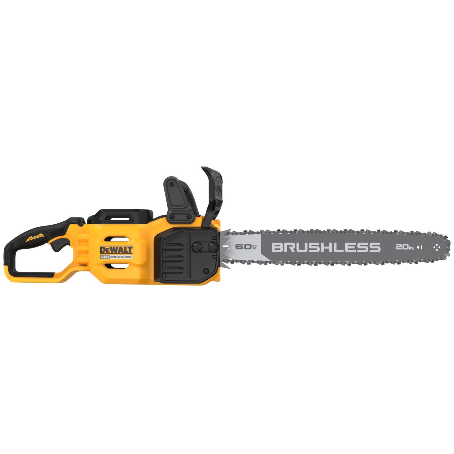 DEWALT 60V Max Brushless Cordless Chainsaw (Tool Only), 20-In