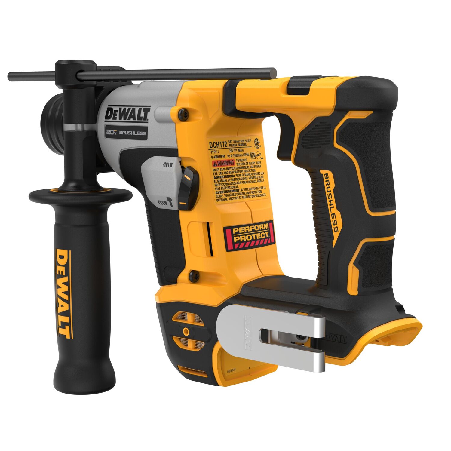 DEWALT Atomic 20-V Max Brushless SDS Plus Rotary Hammer, 5/8-In (Tool Only)