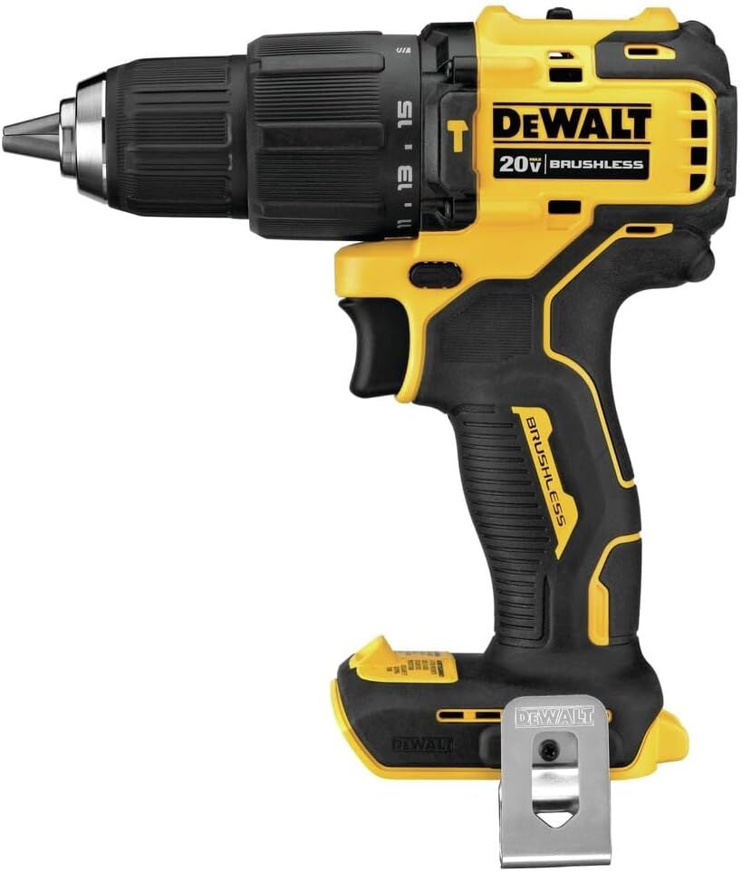 DEWALT 20-V Max PowerStack Drill Driver & Impact Driver Combo Kit, 1/4-In & 1/2-In