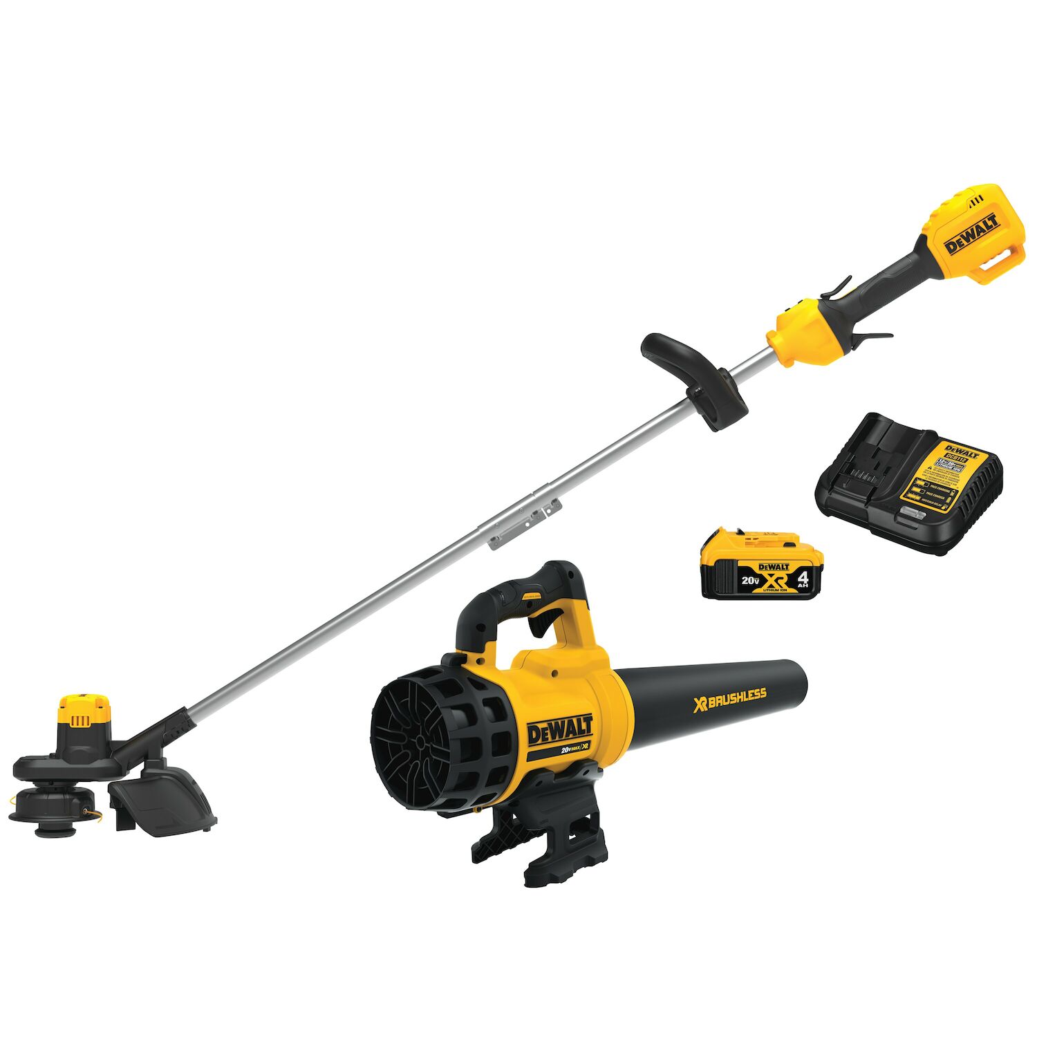 DeWALT 20V String Trimmer & Blower Combo Kit