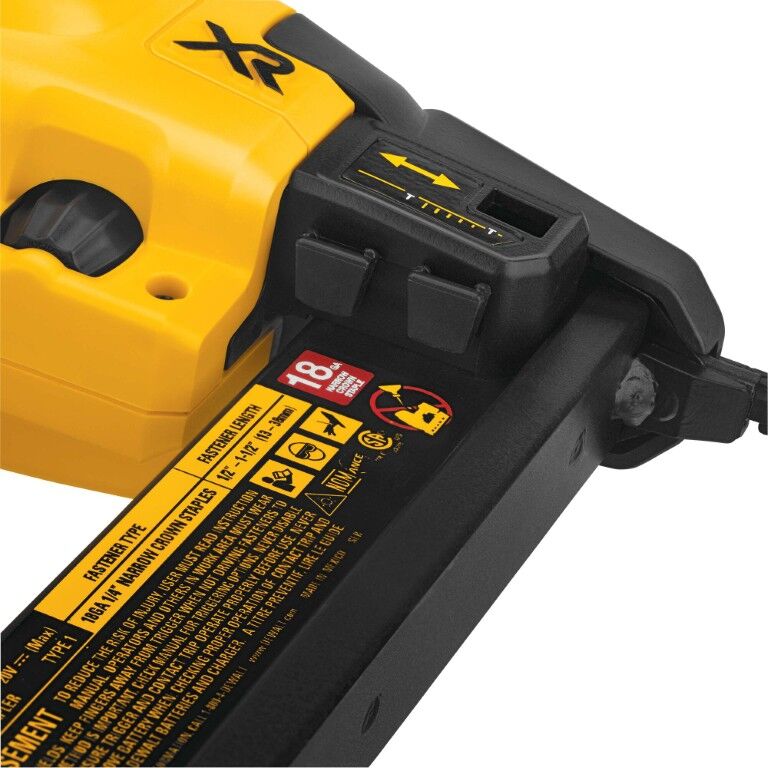 DEWALT 20-V Max XR Narrow Crown Stapler, 18-Gauge (Tool Only)