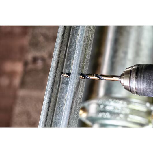 DEWALT Black Oxide Drill Bit, 9/64-In x 2-7/8-In