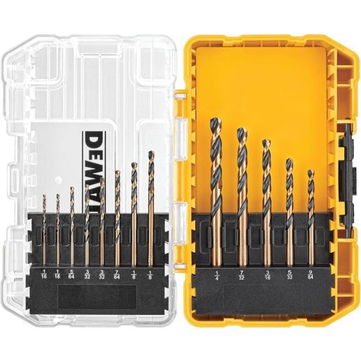 DEWALT Black And Gold Drill Bit Set, 13-Pc
