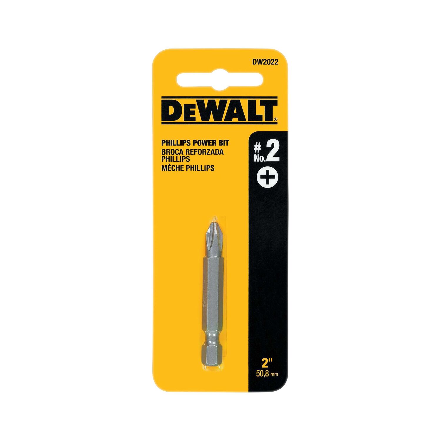 DEWALT #2 Phillips Bit, 2-In