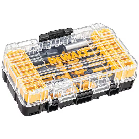 DEWALT FlexTorq Impact Ready Screwdriving Bit Set with Toughcase + System, 35-Pc