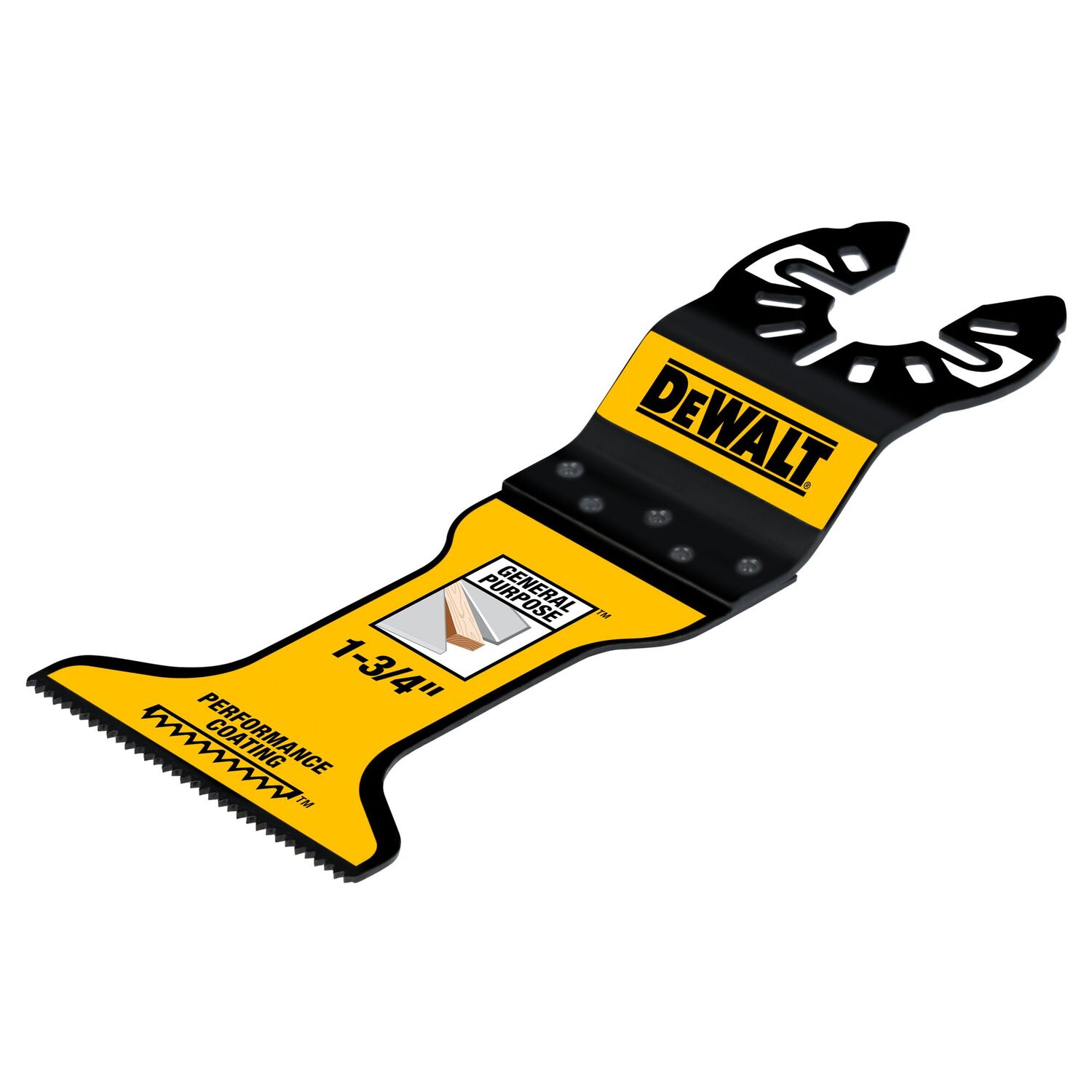 DEWALT Oscillating Wood With Nails Blade, 1 3/4-In