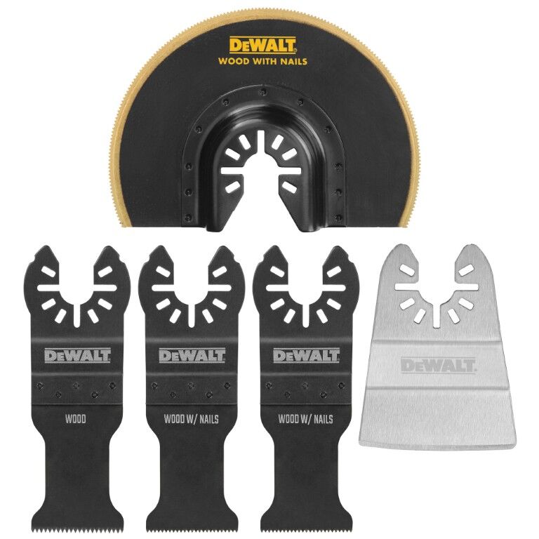 DEWALT General Purpose Oscillating Blade Kit, 5-Pc