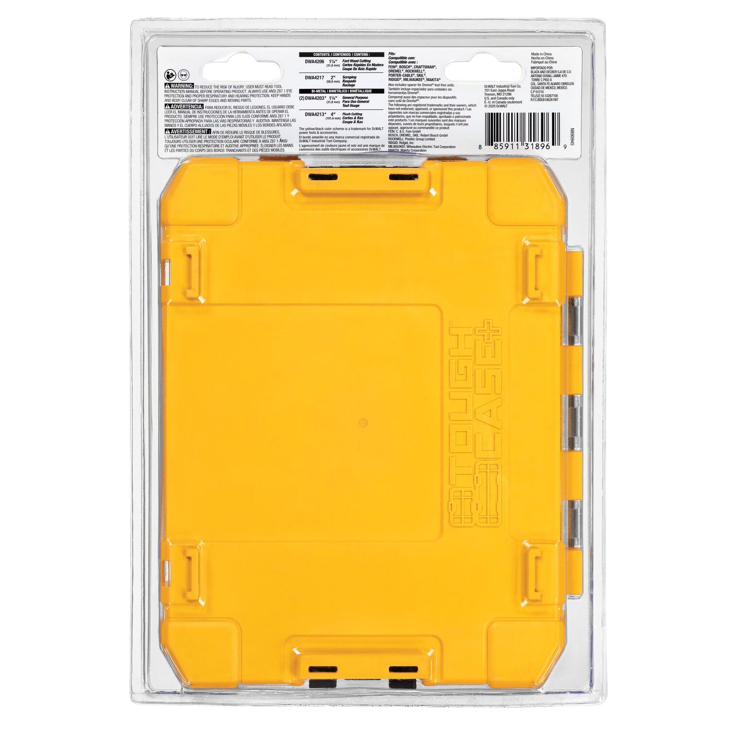 DEWALT General Purpose Oscillating Blade Kit, 5-Pc