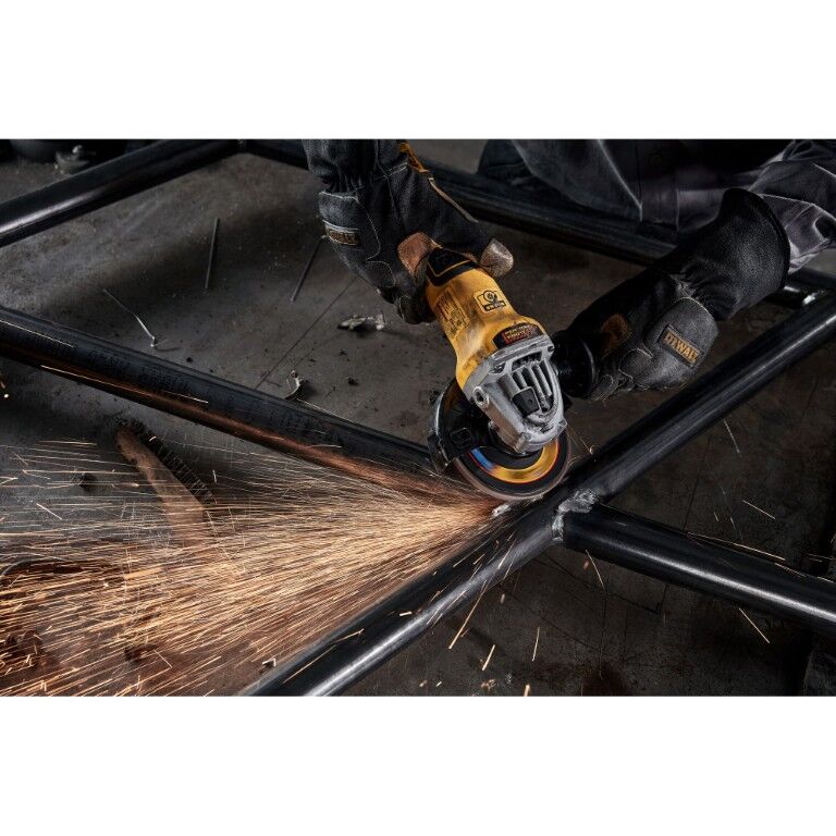 DEWALT Elite Series XP Ceramic Flap Disc Type 27, 60-Grit, 4 1/2-In x 7/8-In