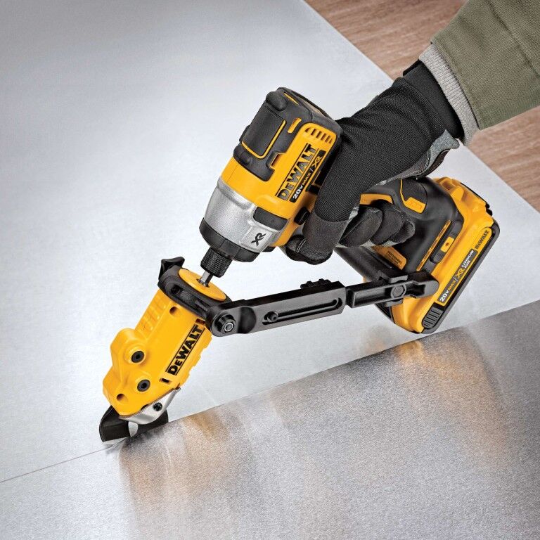 DEWALT Impact Ready 18 Gauge Shear Drill Attachment