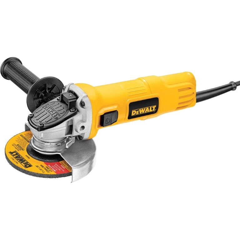 DEWALT Small One-Touch Guard Corded Angle Grinder, 4 1/2-In