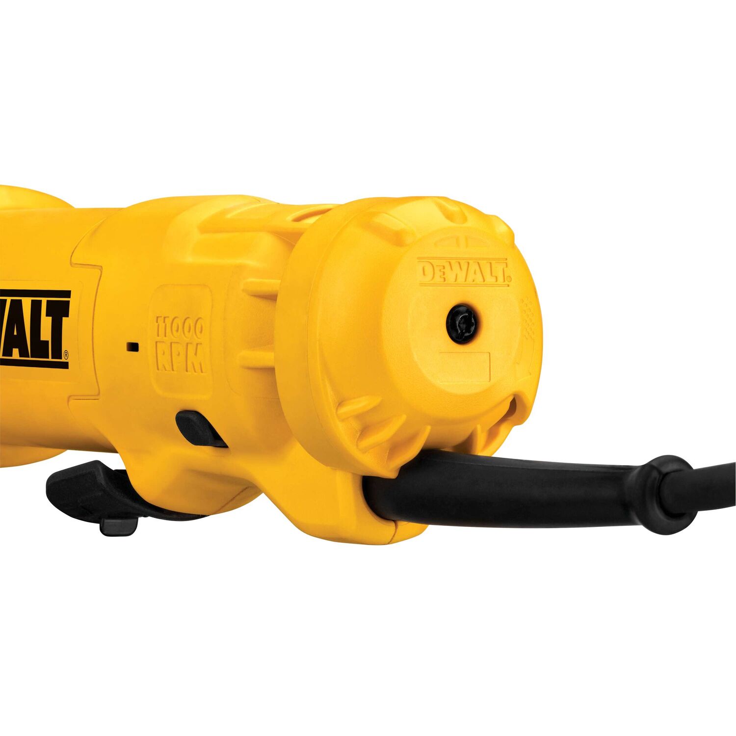 DEWALT Small One-Touch Guard Corded Angle Grinder, 4 1/2-In