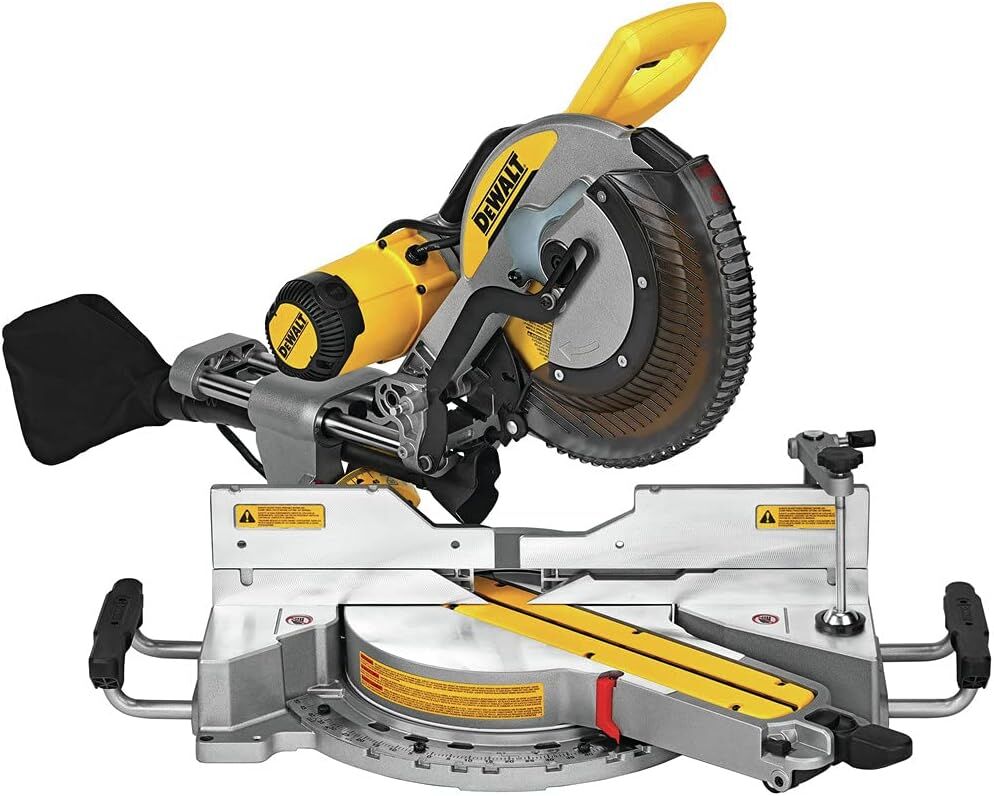 DEWALT 48° Double-Bevel Sliding Compound Corded Miter Saw, 12-In