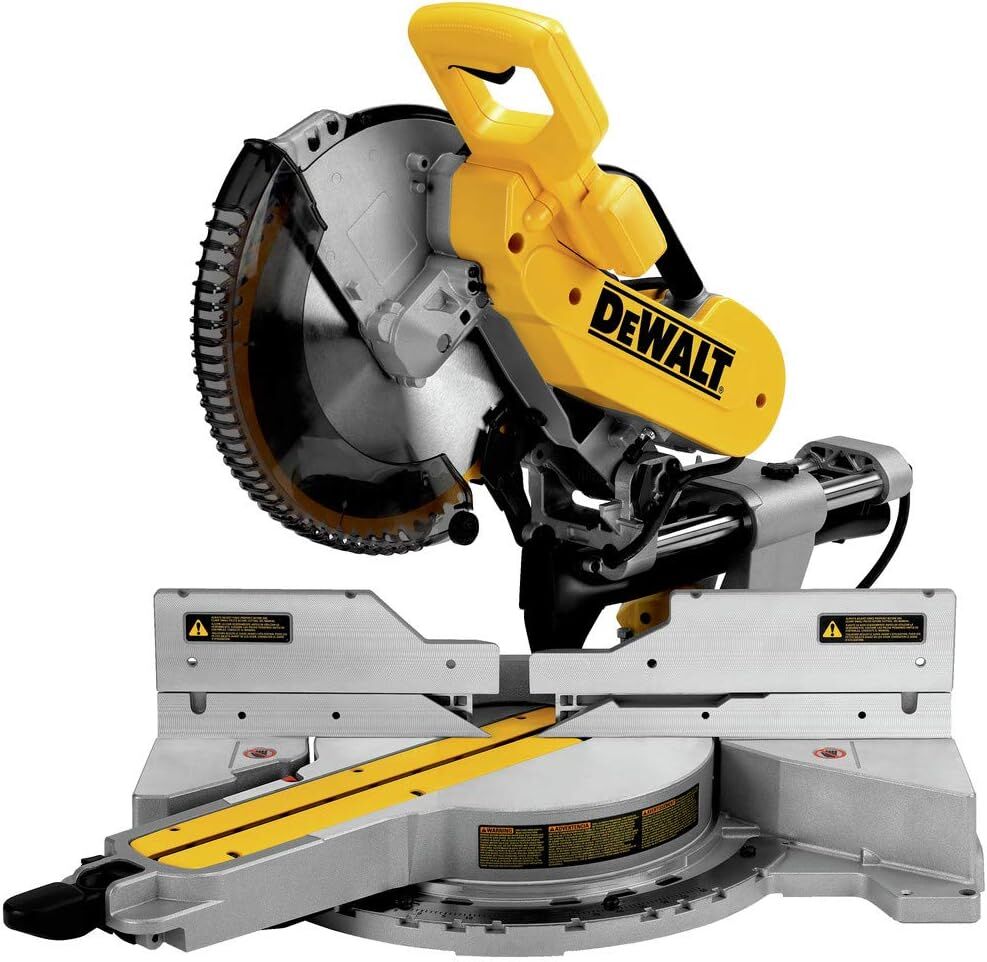DEWALT 48° Double-Bevel Sliding Compound Corded Miter Saw, 12-In
