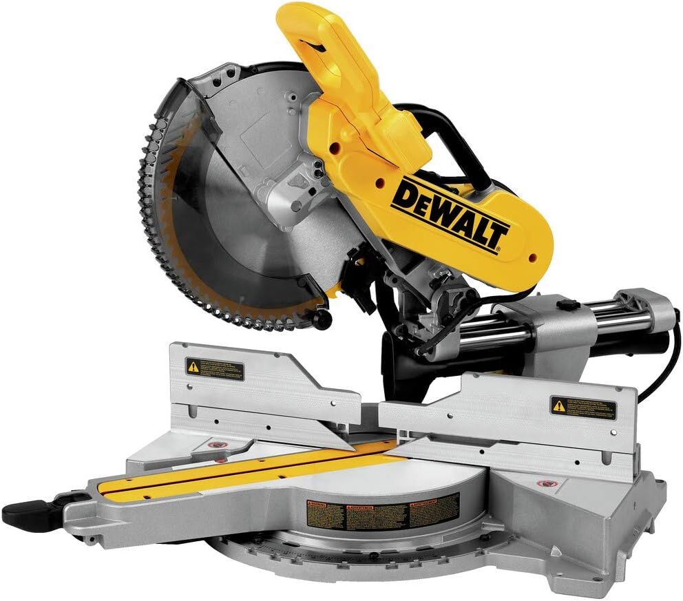 DEWALT 48° Double-Bevel Sliding Compound Corded Miter Saw, 12-In