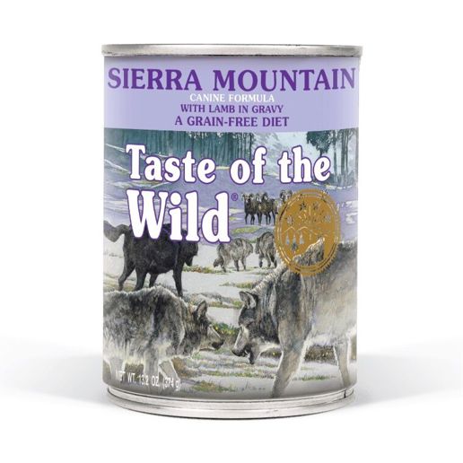 Taste of the Wild Sierra Mountain Roasted Lamb Adult Wet Dog Food, 13.2-Oz Can