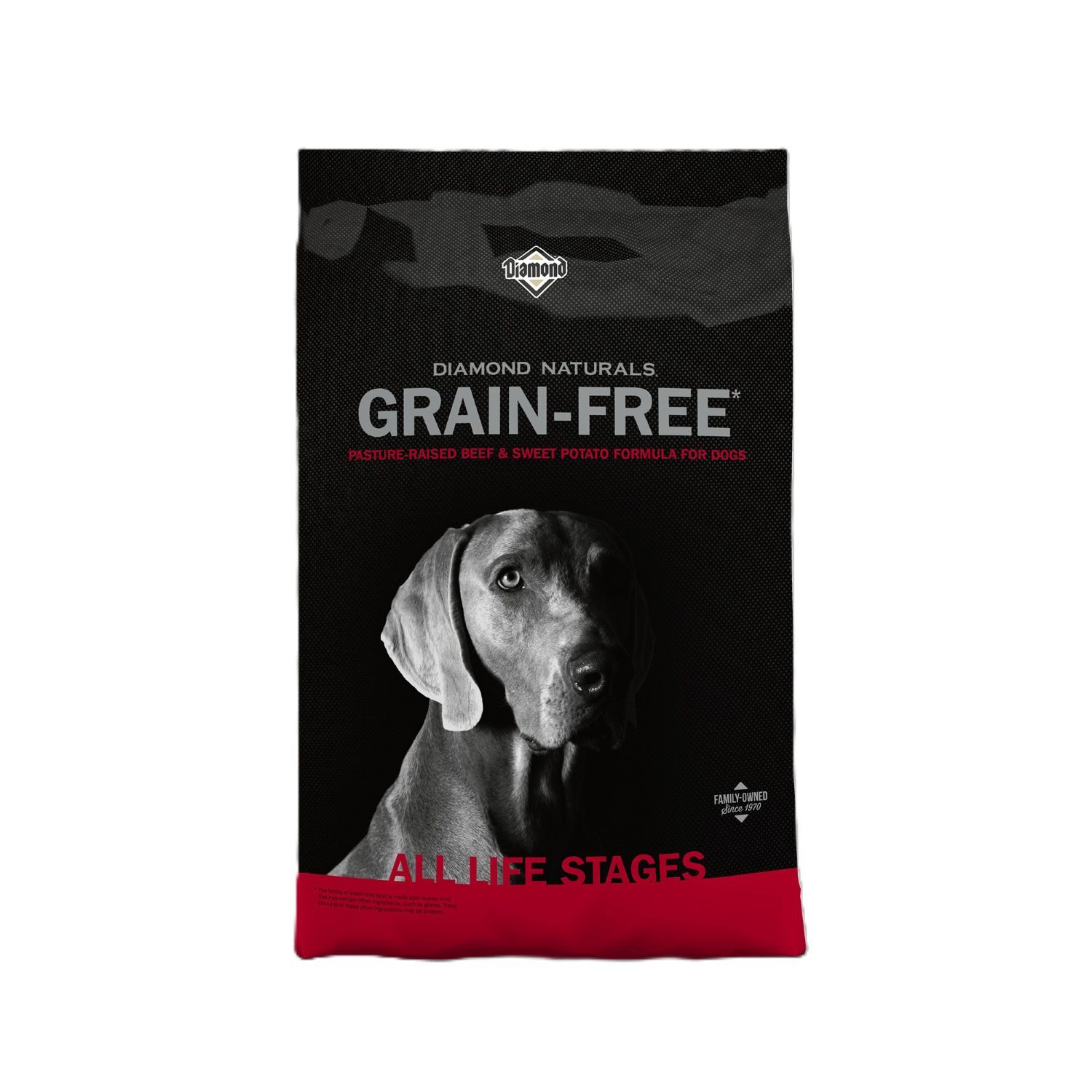 Diamond Naturals Grain-Free Pasture-Raised Beef & Sweet Potato Dog Food, 14-Lb