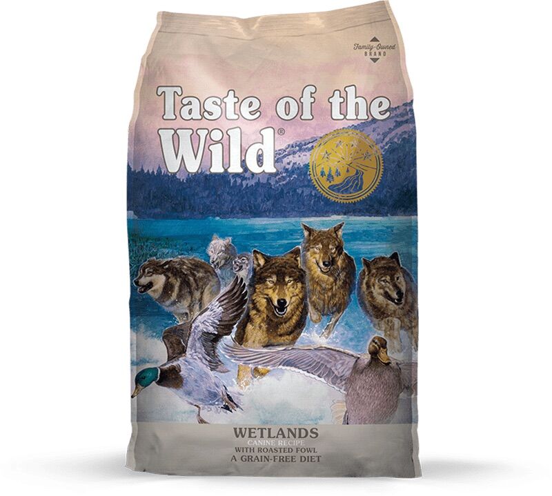 Taste of the Wild Wetlands Wild Fowl Adult Dry Dog Food, 28-Lb Bag 