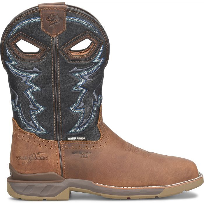 Double H Men's Geddy 11-In Waterproof Wide Square Composite Toe Roper Boot