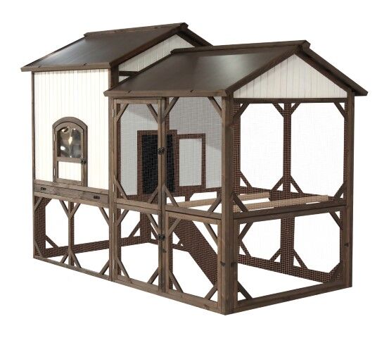 Kiesau Estate Large Chicken Coop, 8-12 Chickens