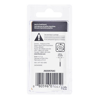 1/8" Carbide Grout Removal Bit