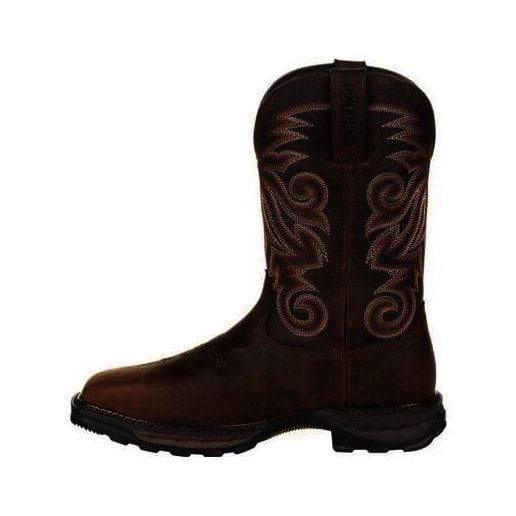Durango Men's Maverick XP Steel Toe Waterproof Western Work Boot in Burly Brown