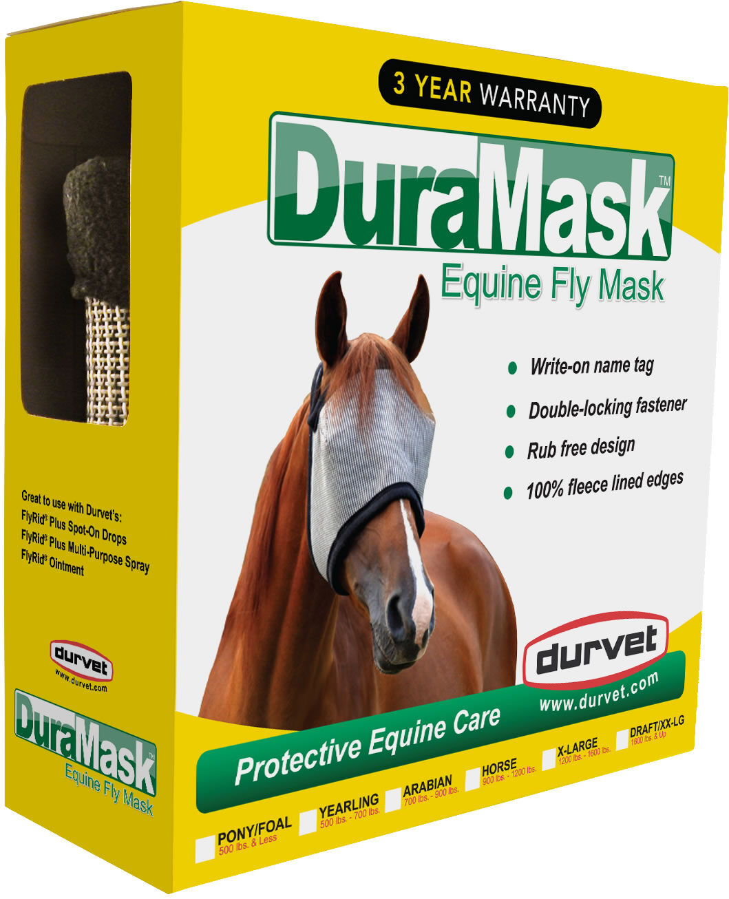 DuraMask™ Equine Fly Mask X-Large
