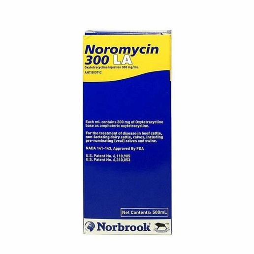 Durvet Noromycin 300 Medicine - 500 Ml
