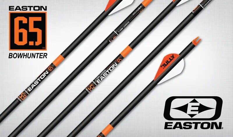 Easton Archery 6.5mm Bowhunter 400 Arrow, 31-In, 6-Pk