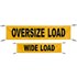 84″ X 18″ Wide/Oversized Load Banner With Grommets