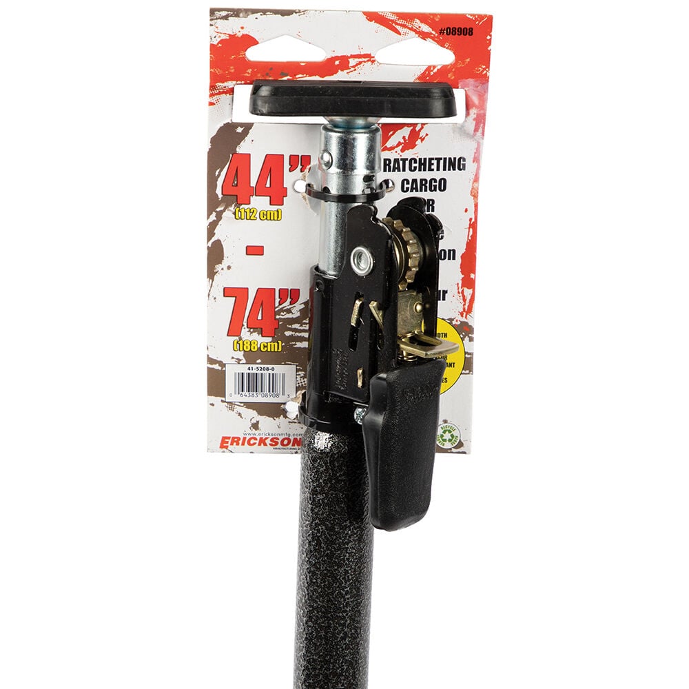 44″ - 74″ Ratcheting Cargo Bar