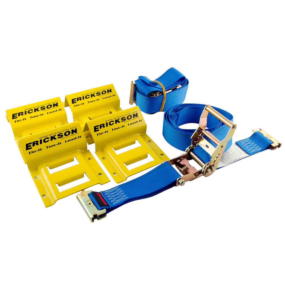 Wheel Chock And Strap Kit