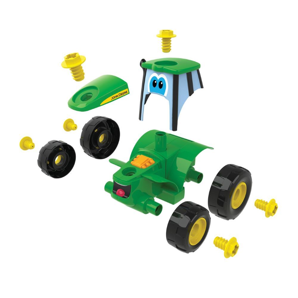 Tomy John Deere Build-A-Buddy Johnny Tractor Toy