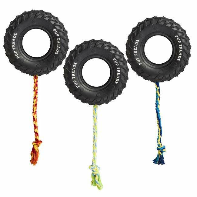 Mammoth X-Large 7-In TireBiter Advanced w/Rope Dog Toy