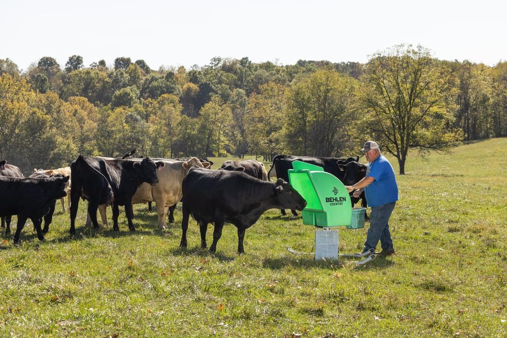 Behlen Country Green Pasture Max Mineral Feeder