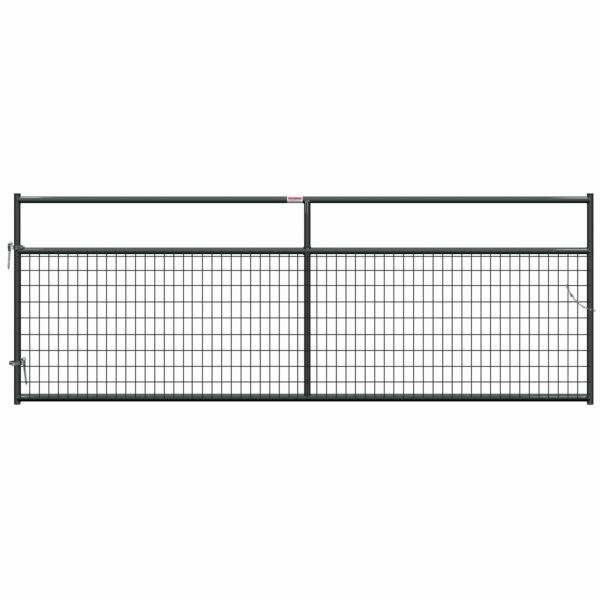 Behlen Country Gray Frontier Gate, 12-Ft x 50-In