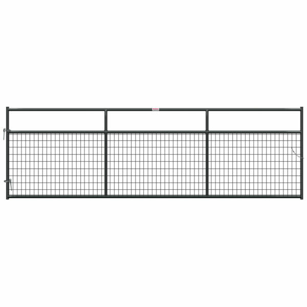 Behlen Country Gray Frontier Gate, 14-Ft x 50-In
