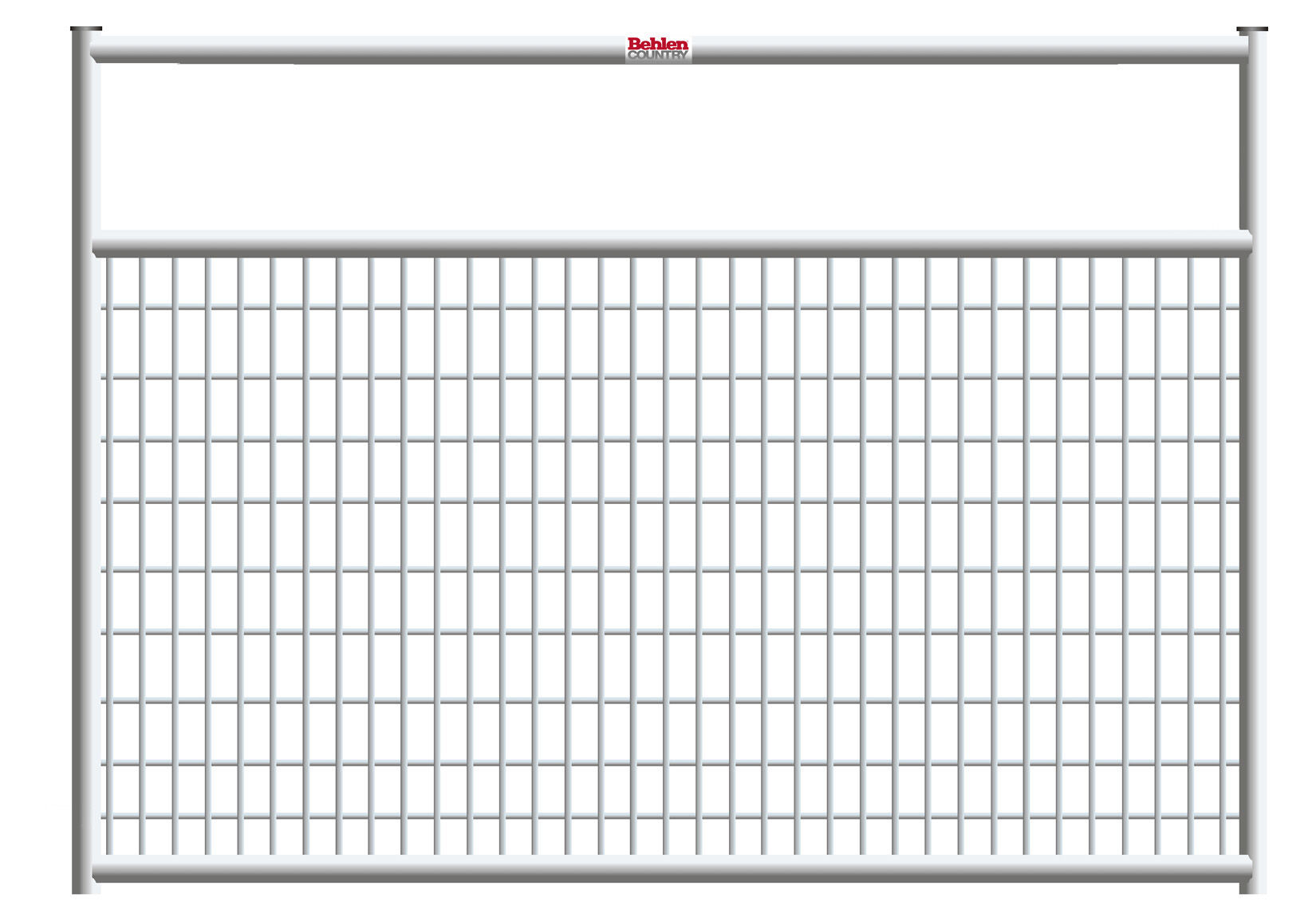 Behlen Country Galvanized Frontier Gate, 6-Ft x 50-In