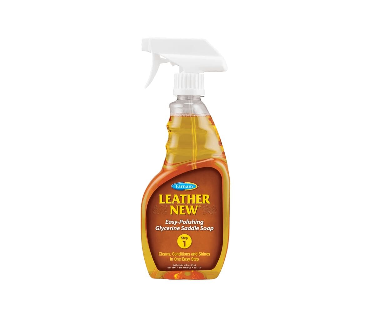 Farnam Leather New Self-Polishing Glycerine Saddle Soap, 32-Oz