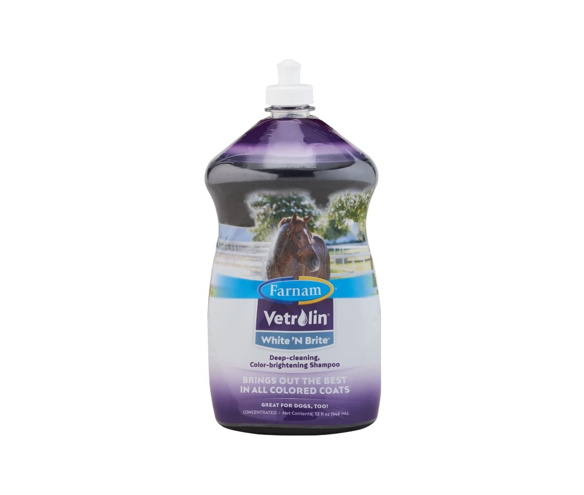 Farnam Vetrolin White 'N Brite Shampoo, 32-Oz