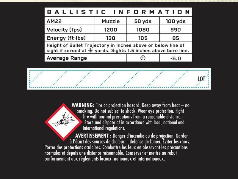 Federal Champion Training .22 LR, 40 Grain Lead Round Nose Rifle Ammo, 325-Rd