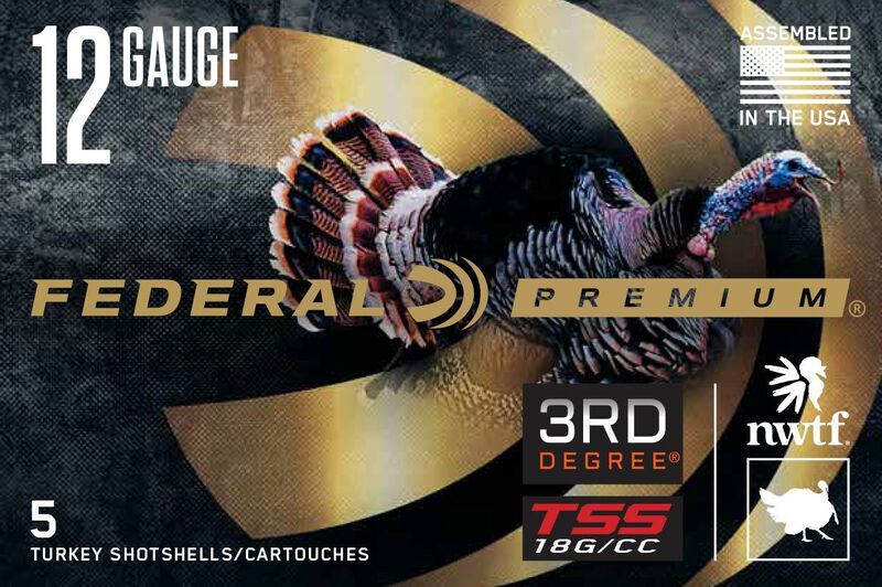 Federal 3rd Degree With Heavyweight TSS 12 Gauge 3" #5/#6/#7 Shot, 1 3/4-Oz, 5-Rd