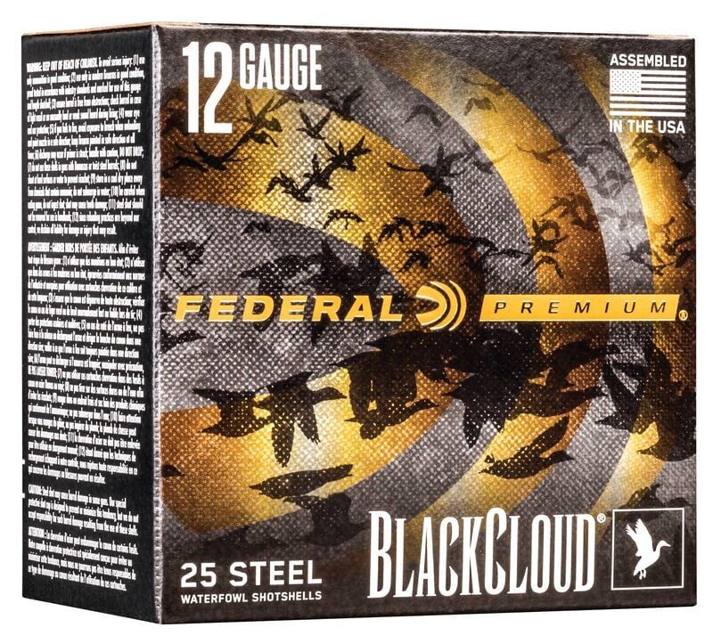 Federal Black Cloud FS Steel 12 Gauge 3" #2 Shot, 1 1/4-Oz, 25-Rd