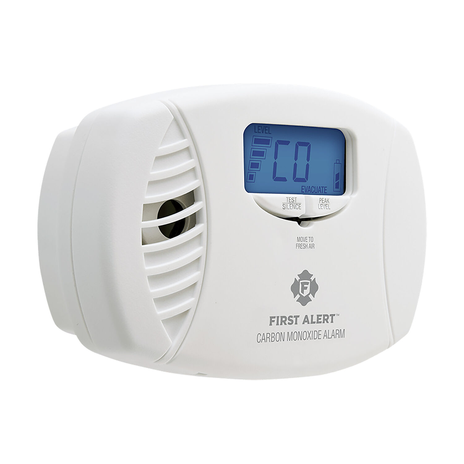 First Alert Plug-In Carbon Monoxide Alarm With Battery Backup & Digital Display